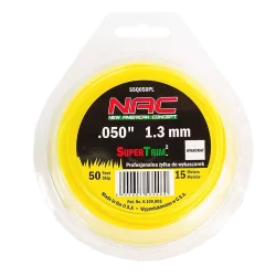 Żyłka tnąca kwadratowa 1,3mm/15m SSQ050PL NAC