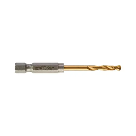Wiertło udarowe do metalu SWave HSS-G Tin 3.5mm -2szt. Milwaukee