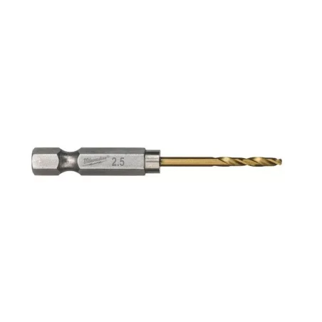 Wiertło udarowe do metalu SWave HSS-G Tin 2.5mm -2szt. Milwaukee