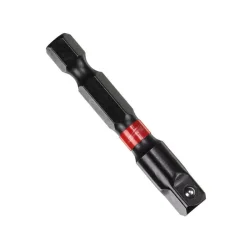 Adapter 1/4 hex - 1/4 kwadrat Milwaukee