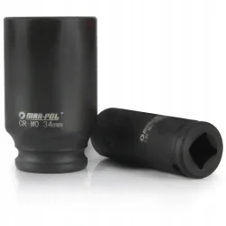 NASADKI UDAROWE 1/2" ZESTAW 20 szt 10-38 mm