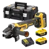 Szlifierka kątowa aku 18V XR 3x5Ah 125mm z silnikiem bezszczotkowym Perform&Protect TSTAK II DCG405P3 DeWALT