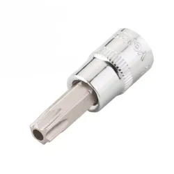 Klucz nasadowy 1/4” z bitem TORX z otworem T30