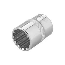 Klucz nasadowy 1/2" SPLINE 19mm Verkatto