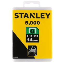 Zszywka G 14mm/9/16" HD 5,000szt Typ G 4/11/140 STANLEY®