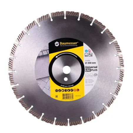 Tarcza diamentowa tnąca 1A1RSS 350mm UNIVERSAL PLUS Baumesser DISTAR