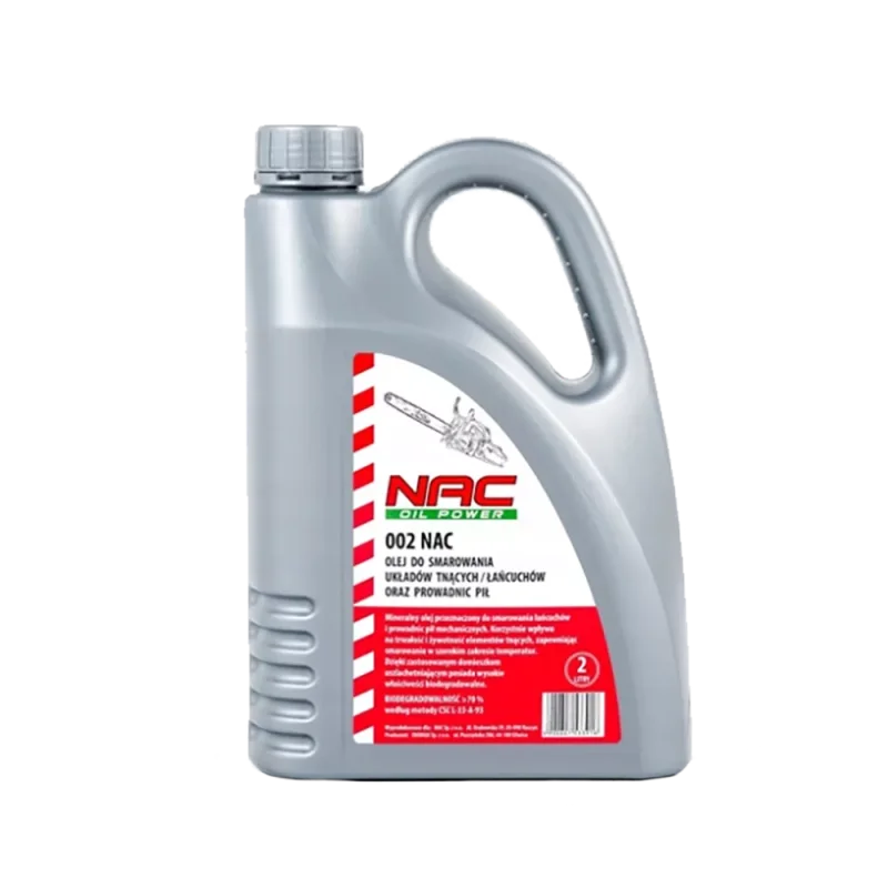 Olej do prowadnic i łańcuchów 2L EKO-NAC SR 2L