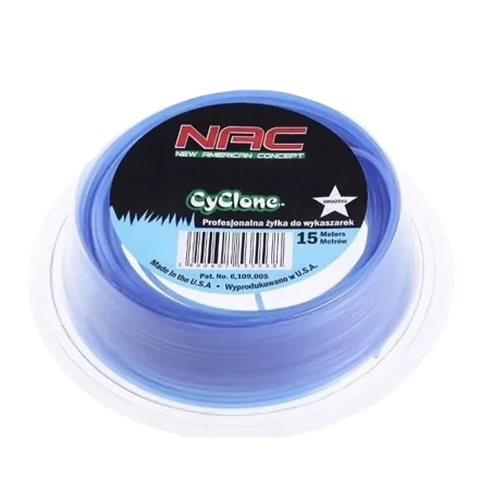 Żyłka tnąca gwiazdka 1,3mm/15mb CY050PL NAC