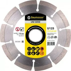 Tarcza diamentowa 125mm 1A1RSS UNIVERSAL DISTAR