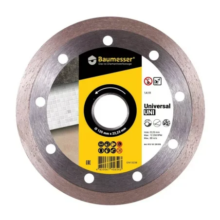 Tarcza diamentowa tnąca 1A1R 115x1,4x8x22,23 Universal Baumesser DISTAR