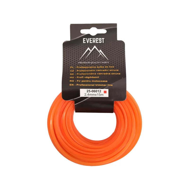 Żyłka tnąca kwadratowa 2,4mm długość 15m