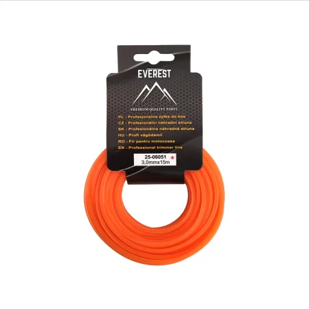 Żyłka tnąca gwiazdka 3,0mm długość 15m