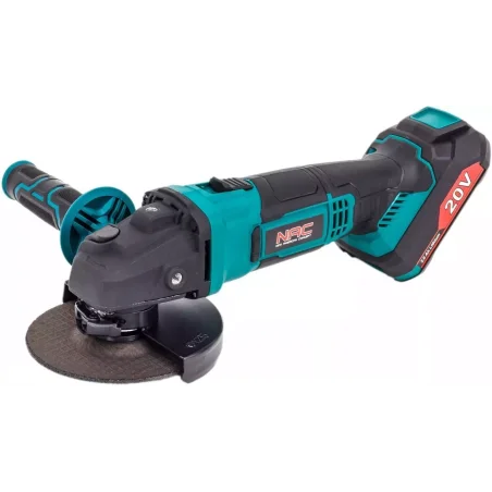 Szlifierka kątowa akumulatorowa 20V, 125mm, aku 1x4,0Ah, walizka AGE-125-LI-B-20V NAC