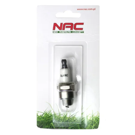 Świeca zapłonowa z podkładką kosiarki dolnozaworowe B&S GL4RC NAC