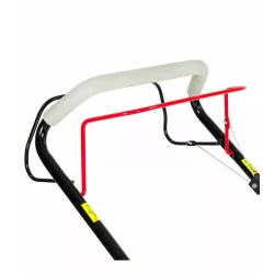 Kosiarka spalinowa z napędem 6,5KM OHV, 56 cm , central, kosz z plastic top ze wskaźnikem zapełnienia, duże koła, mycie, 4in1, 2