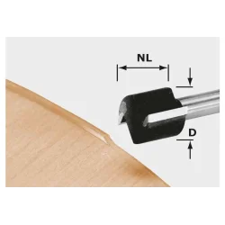 Frez do wyrówn. HW D 19/15 S8 OFK 700 FESTOOL