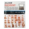 Podkładki miedziane 300 szt zestaw Silver ( 1 szt- 0,0033)