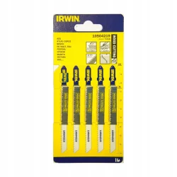 Brzeszczot do cięcia drewna HCS 100 mm/4", 10 zębów/cal, uchwyt T101B (5 szt.) IRWIN