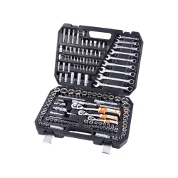 Komplet kluczy nasadowych 1/4” + 3/8” + 1/2” 137szt VERKATTO