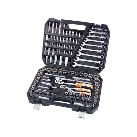 Komplet kluczy nasadowych 1/4” + 3/8” + 1/2” 137szt VERKATTO