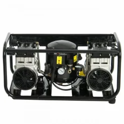 Kompresor wyciszony bezolejowy JWS-R1 w ramie 2x150W 12l 230V 400l/min MAGNUM