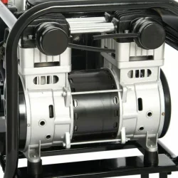 Kompresor wyciszony bezolejowy JWS-R1 w ramie 2x150W 12l 230V 400l/min MAGNUM