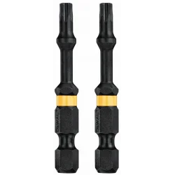 Końcówki wkrętarskie EXTREME IMPACT® Torsion T20/50 mm (opak. 2 szt.) DEWALT
