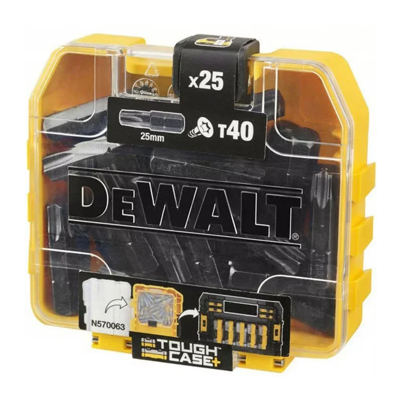 Zestaw 25 szt. końcówek wkrętarskich TX40/25mm, IMPACT Torison DT70559T-QZ DEWALT