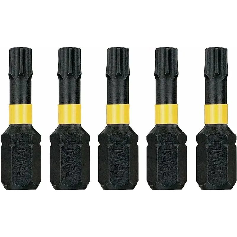 Końc wkręt udar T25x25 Torsion (5szt) DEWALT
