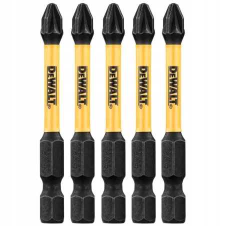 Końc wkręt udar Pz2x50 Torsion (5szt) DEWALT