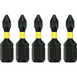 Końcówki wkrętarskie EXTREME IMPACT® Torsion PH1/25 mm (opak. 5 szt.) DEWALT