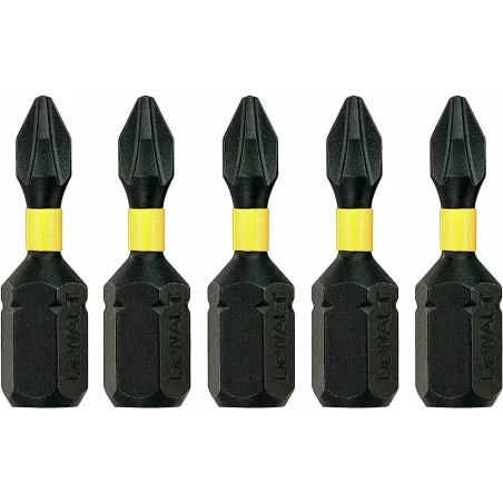 Końcówki wkrętarskie EXTREME IMPACT® Torsion PH1/25 mm (opak. 5 szt.) DEWALT