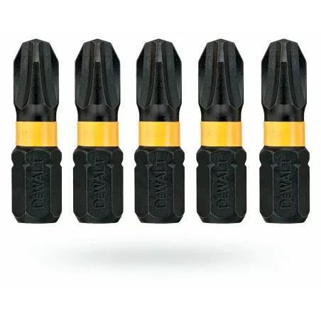 Końc wkręt udar Ph3x25 Torsion (5szt) DEWALT