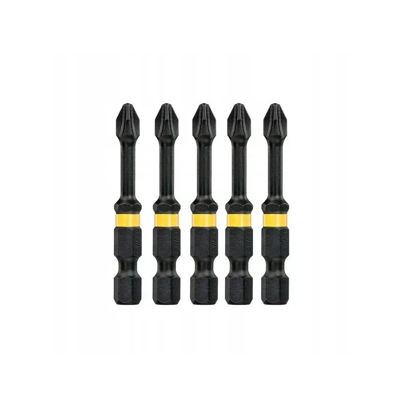Końcówki wkrętarskie EXTREME IMPACT® Torsion PH2/50 mm (opak. 5 szt.) DEWALT