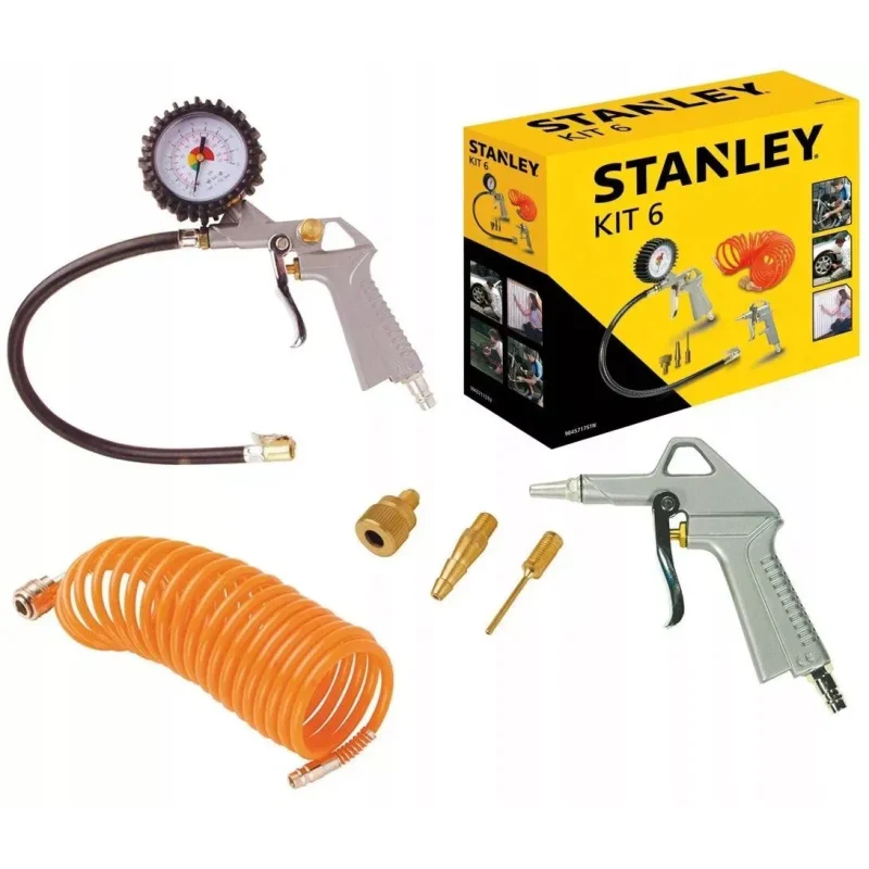 Zestaw narzedzi pneumatycznych 6szt. STANLEY