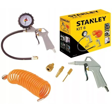 Zestaw narzedzi pneumatycznych 6szt. STANLEY