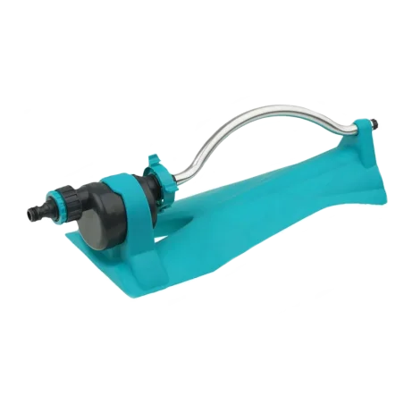 Zraszacz oscylacyjny, metalowy pałąk, 15 dysz zraszający, regulacja siły strumienia JU-ZON-1302 JUFISTO