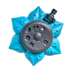 Zraszacz ogrodowy 8-funkcyjny, wzór kwiatu JU-ZON-1304 JUFISTO