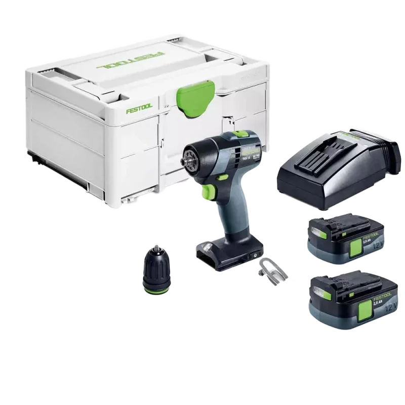 Akumulatorowa wiertarko-wkrętarka  TXS 12V 2,5-PLUS FESTOOL