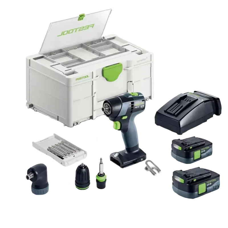 Akumulatorowa wiertarko-wkrętarka  TXS 12 2,5-Set FESTOOL