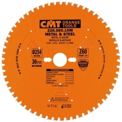 CMT 226.060.10M TARCZA PIŁA 254 x 30mm 60z DO CIĘCIA METALU STALI NA SUCHO