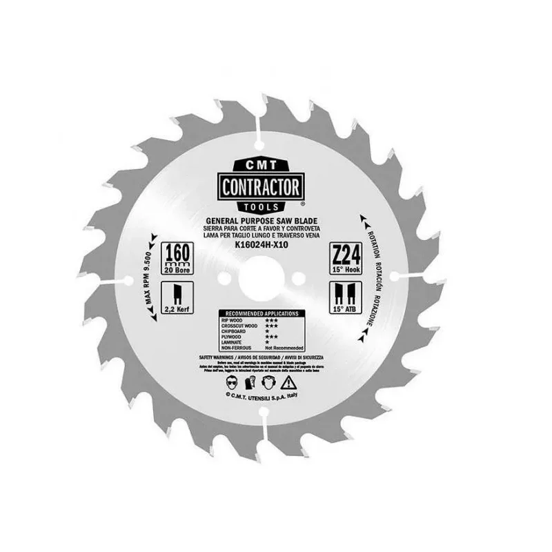 K21624M-X10  Piła D216 K2,4/1,6 F30 Z24 ATB