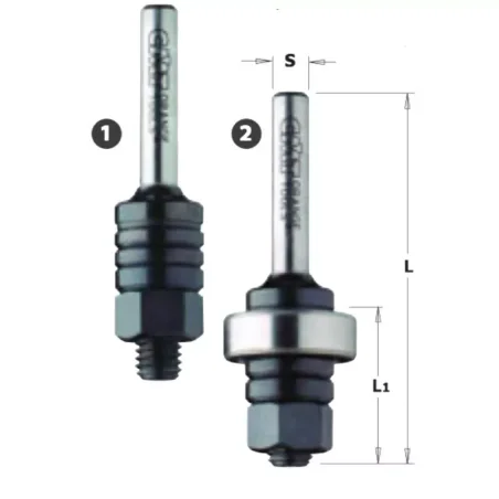 924.080.00 Trzpień do fr. piłk. D8