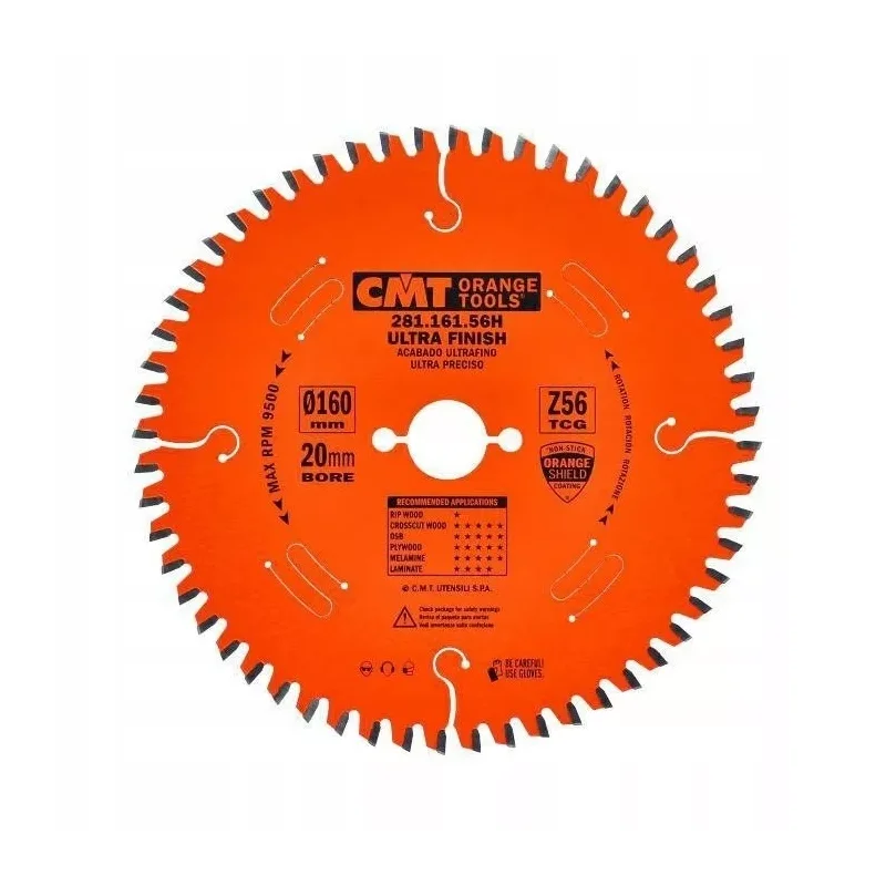 Piła HM D160 F20 Z56 K/P2.2/1.6 TCG -3' NEG
