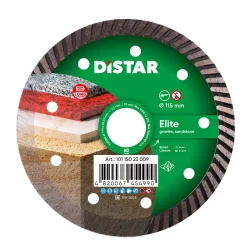 Tarcza diamentowa tnąca 1A1R Turbo 115mm ELITE DISTAR