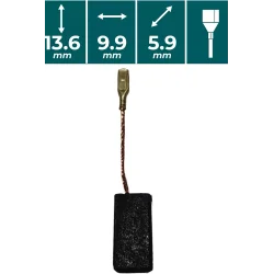 SZCZOTKI WĘGLOWE do VSK732 VANDER