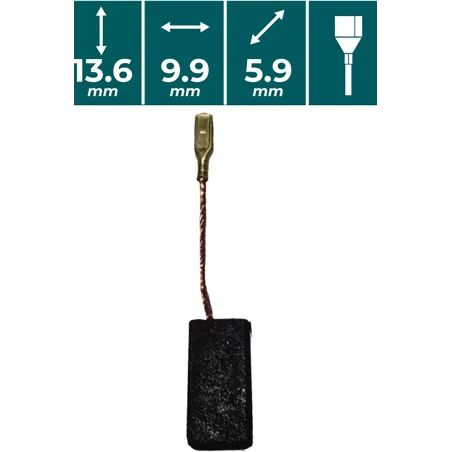 SZCZOTKI WĘGLOWE do VSK732 VANDER