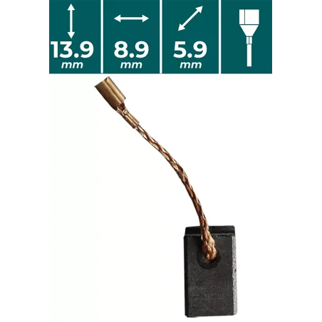 SZCZOTKI WĘGLOWE do VSK 726 Vander