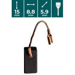 SZCZOTKI WĘGLOWE do VSK721 Vander