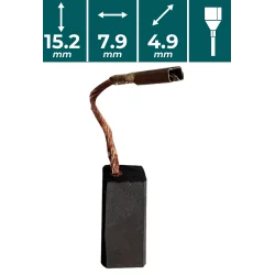 SZCZOTKI WĘGLOWE do VPO709 Vander